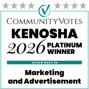 Kenosha Community Votes 2026 Platinum Award for Marketing and Advertisement