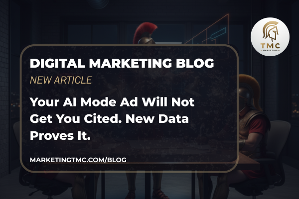 Your AI Mode Ad Will Not Get You Cited. New Data Proves It.