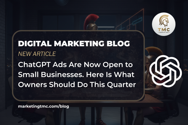 ChatGPT Ads Are Now Open to Small Businesses. Here Is What Owners Should Do This Quarter